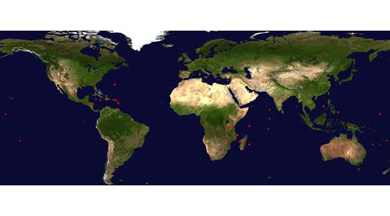 Global Fin Print Project Map, Shark Census