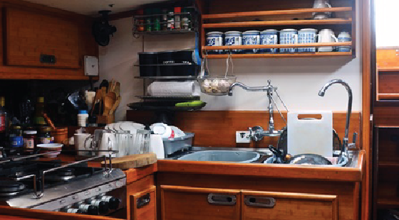 galley ship kitchen