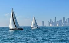 Sailboats in Chicago
