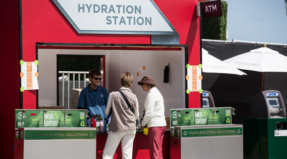 Hydration Station at the America's Cup