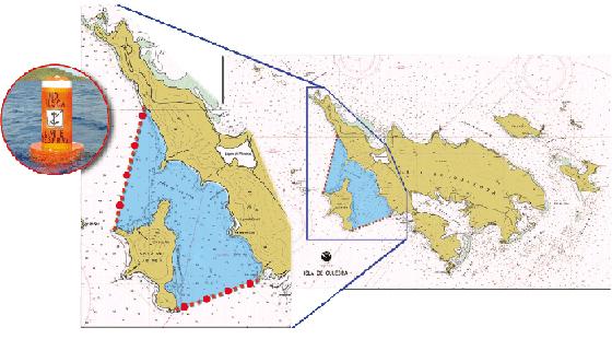 Map of the Culebra Marine Protected Area