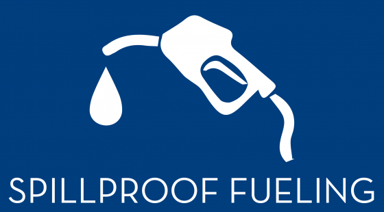 spill proof fueling