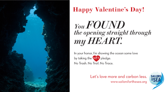 Valentine's Day e-card, heart, opening, found
