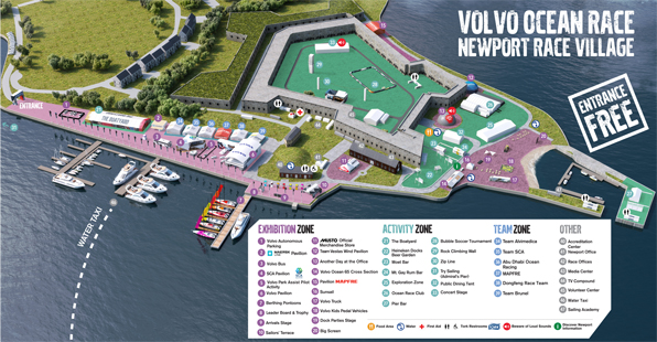 Volvo Ocean Race Newport Race Village