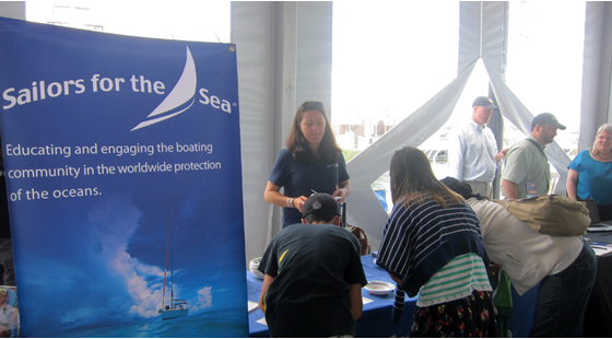 Sailors for the Sea at an event